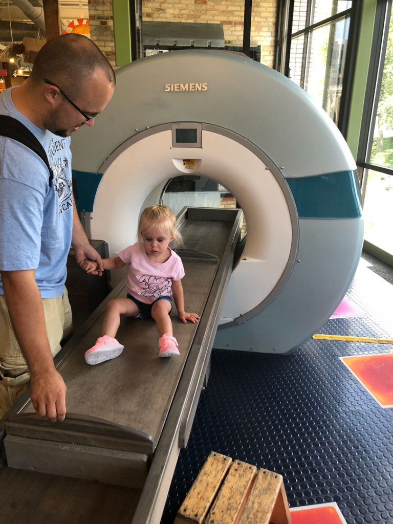 This to do in grand rapids MRI play at the Grand Rapids Childrens museum