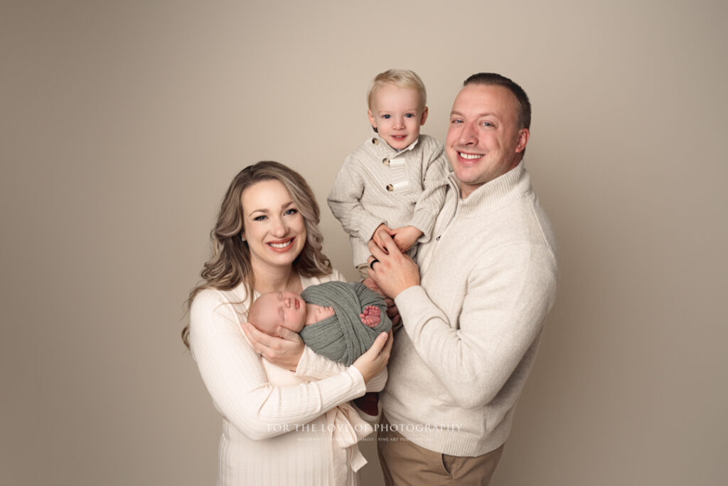 Professional Baby Photography Family Pose by For The Love Of Photography